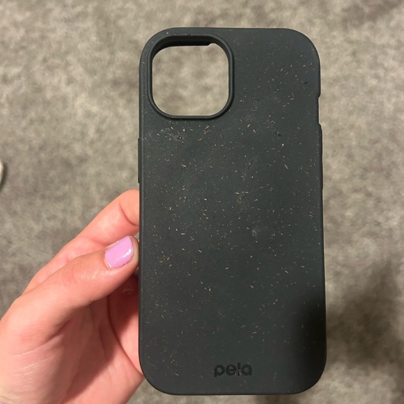 Eco-Friendly Pela Black Phone Case iPhone 14